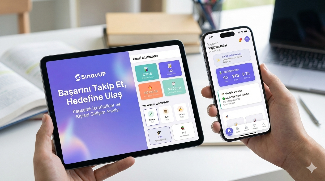 SınavUP Mobil Uygulama